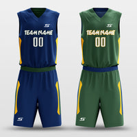 クラシック54 | 昇華リバーシブルバスケユニセット